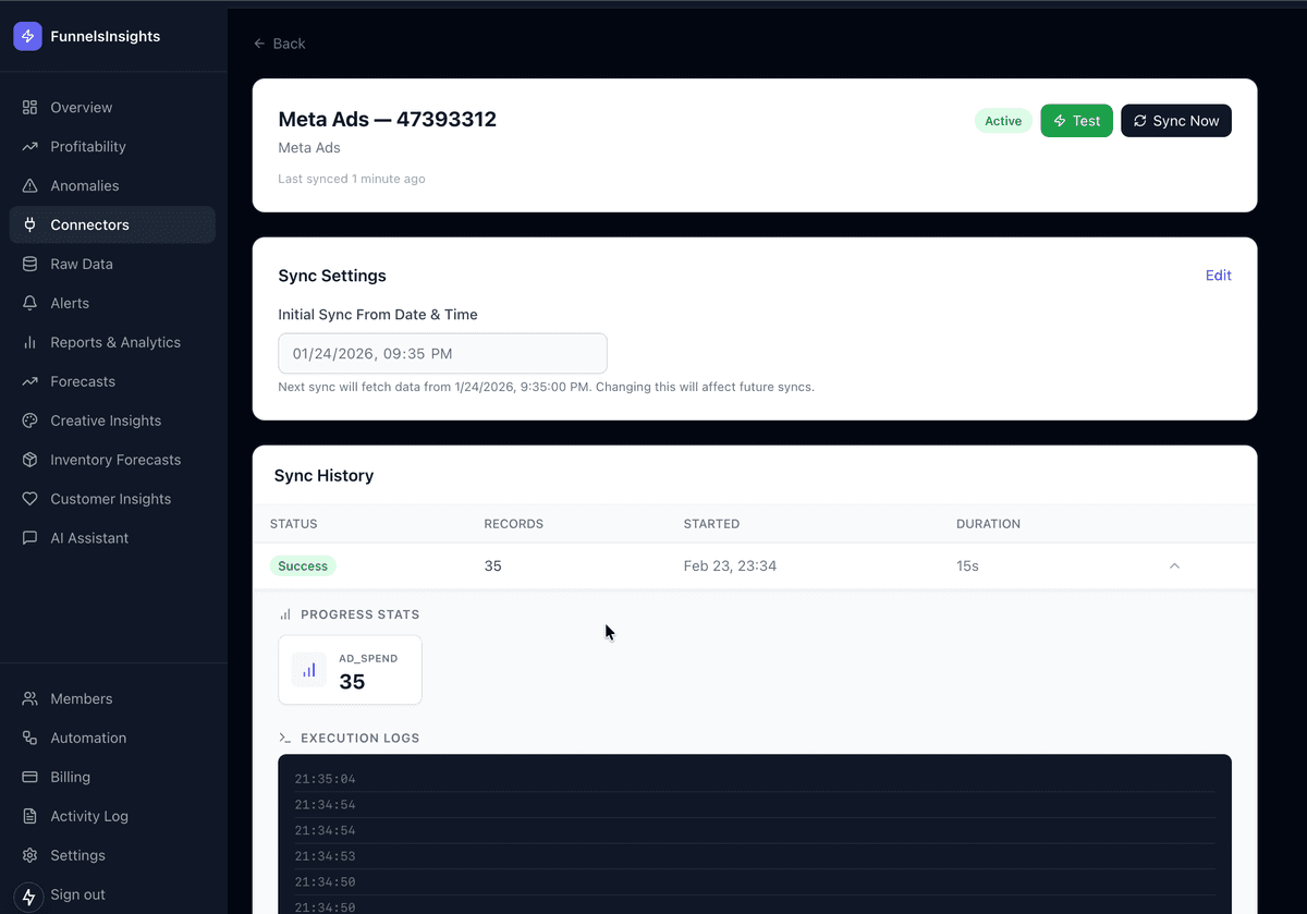 Connector Management